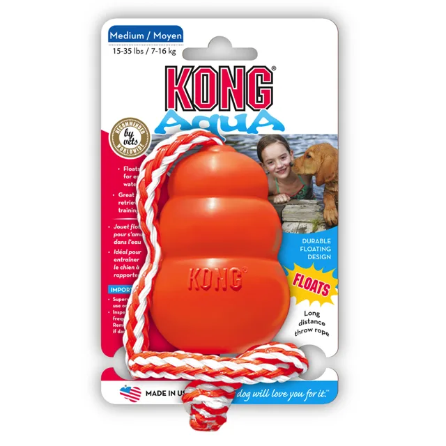 KONG Aqua Cool -  cca V 8,5 x Š 5,5 x H 5,5 cm (Medium)