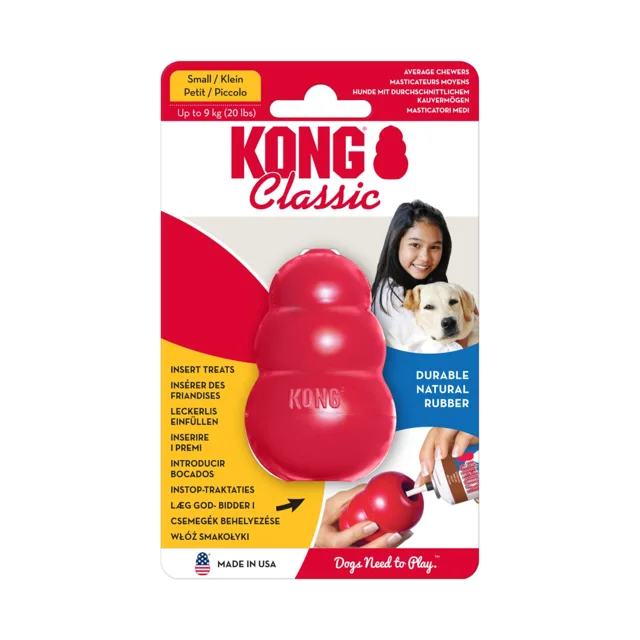 KONG Classic guma červená - S (7 cm)