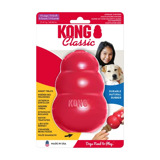 KONG Classic guma červená - XL (13 cm)