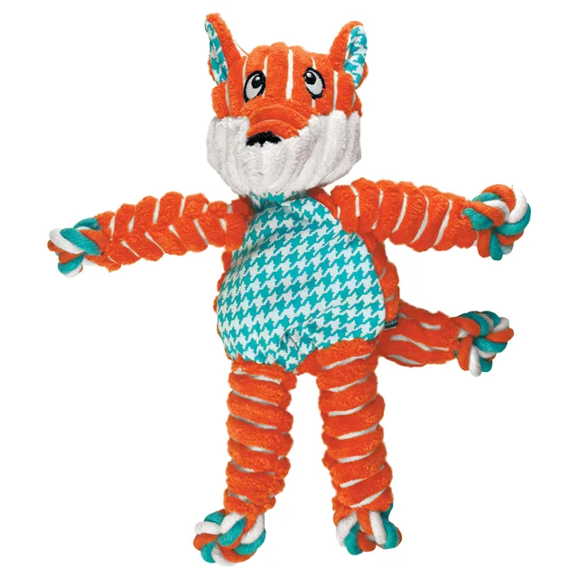 KONG Floppy Knots Fox - vel. S/M: D 25 x Š 22 x V 15 cm