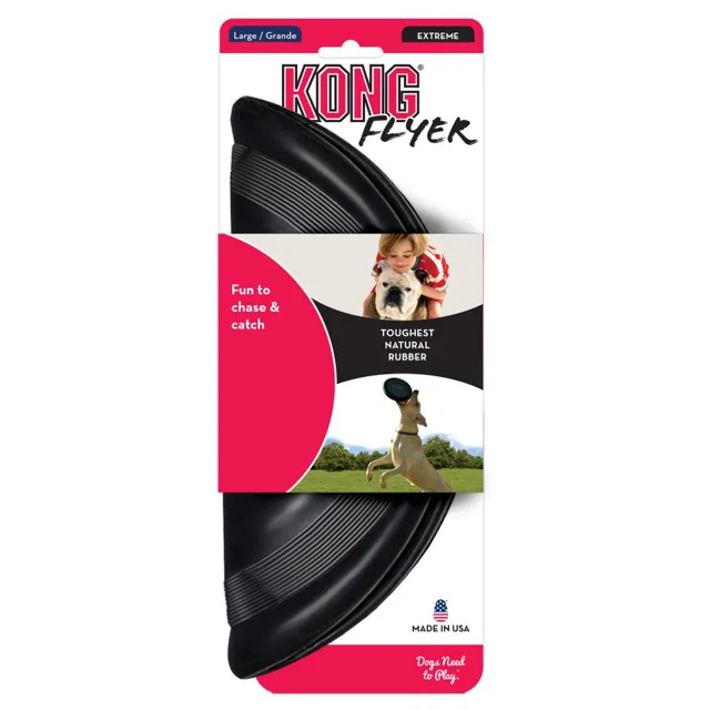 Kong Flyer Extreme frisbee létající talíř - L: Ø cca 25 cm