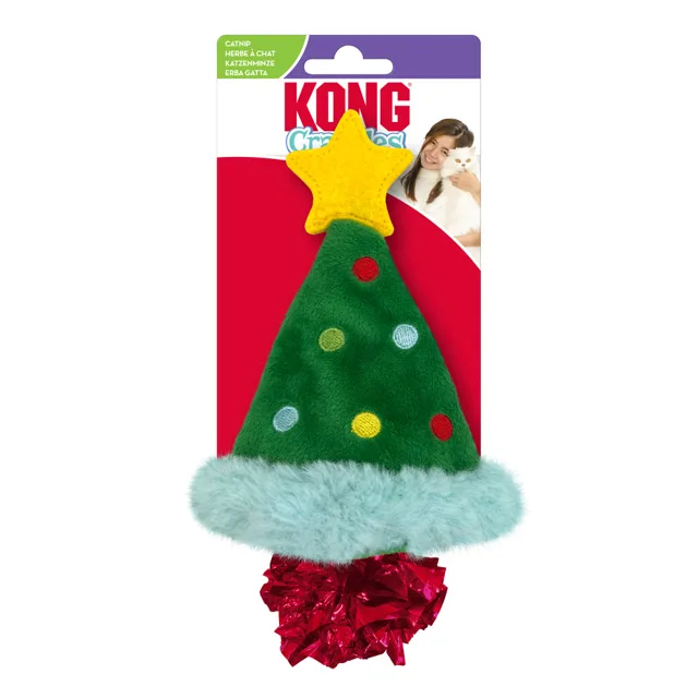 KONG Holiday Crackles vánoční stromeček - 1 kus