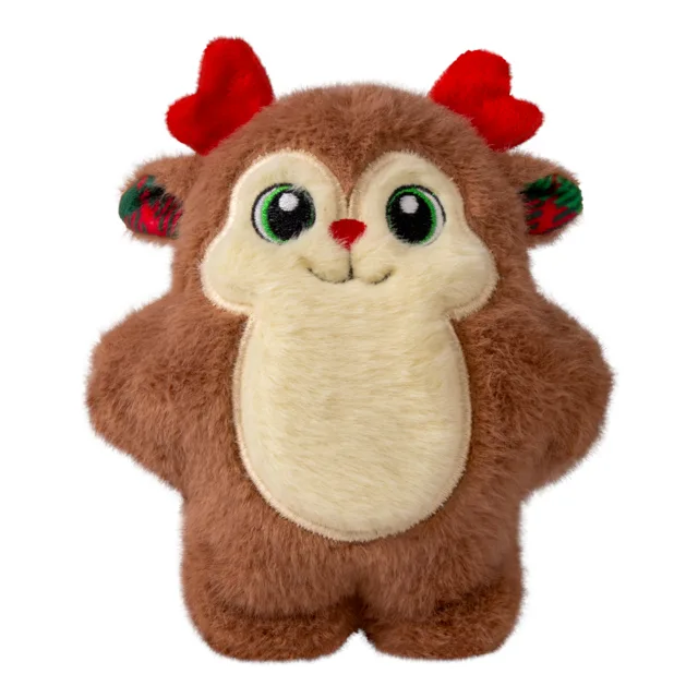 KONG Holiday Snuzzles sob - velikost M: D 23 x Š 19 x V 8 cm