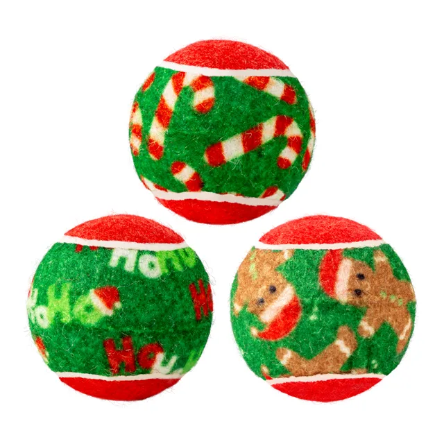 KONG Holiday SqueakAir míčky, 6 kusů - velikost S: cca Ø 5 cm