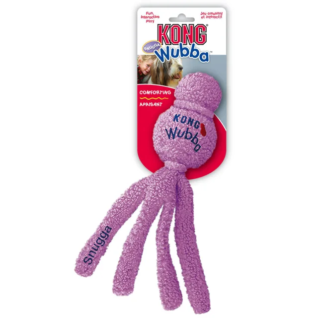 KONG hračka pro psy Snugga Wubba - S: ca. V 23 x Š 6,5 x D 6,5 cm