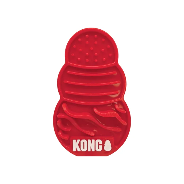 KONG Licks olizovací podložka pro psy - vel. L: cca D 17,8 x Š 11,4 x V 3,8 cm