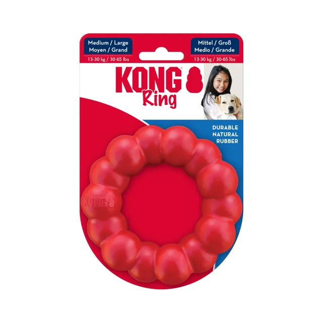KONG Ring - vel. M/L: Ø 10,8 x V 3,18 cm