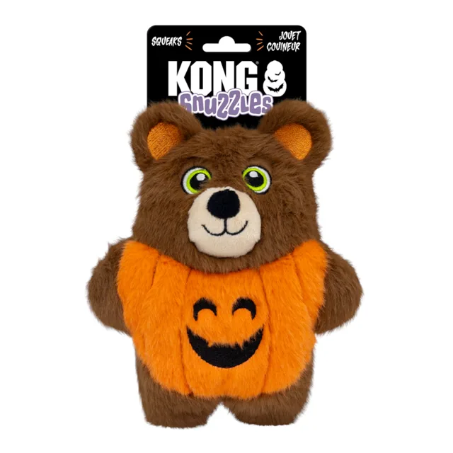 KONG Snuzzles Halloween netopýr a medvěd hračka pro psy - cca D 21 x Š 19 x V 10 cm