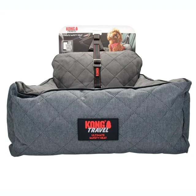 KONG ultimátní autosedačka s bezpečnostním pásem - Velikost M: D 51 x Š 65 x V 21 cm