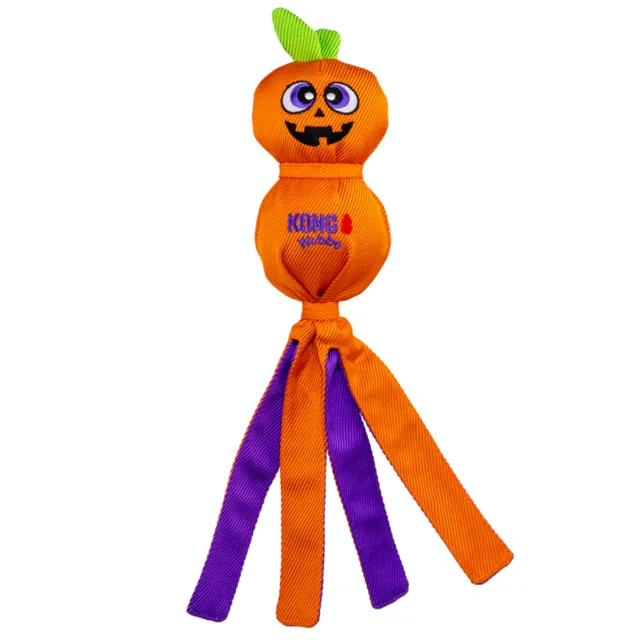KONG Wubba® Halloween Jack-O-Lantern hračka pro psy - cca D 37 x Š 9 x V 9 cm