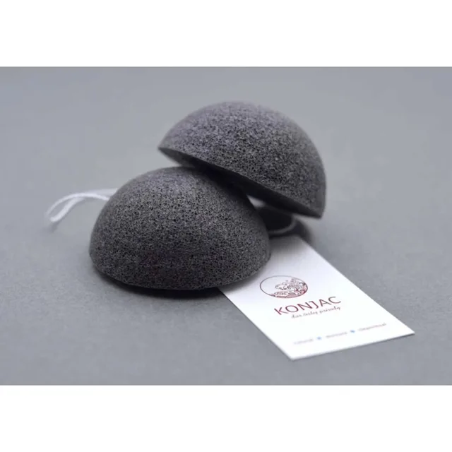 Konjac - Černá houbička obličejová