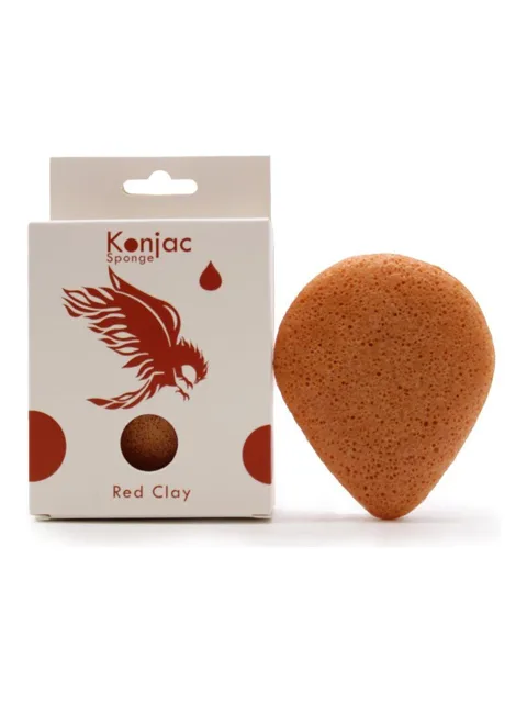 Konjac houba Slza - Červený jíl - Omlazující