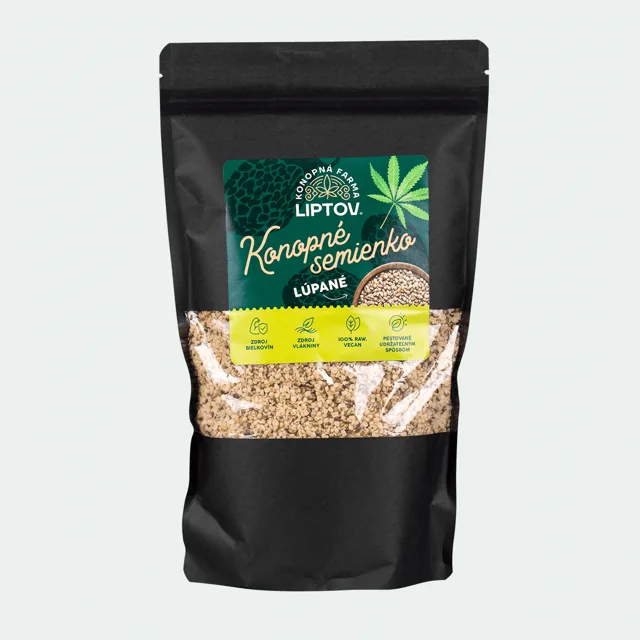 Konopná farma Liptov Konopné semínko loupané - 1000&nbsp;g