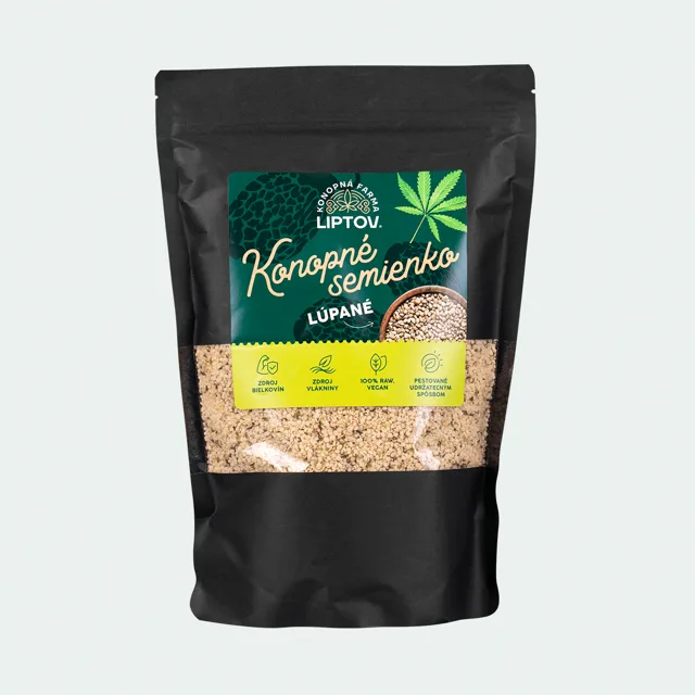 Konopná farma Liptov Konopné semínko loupané - 500 g