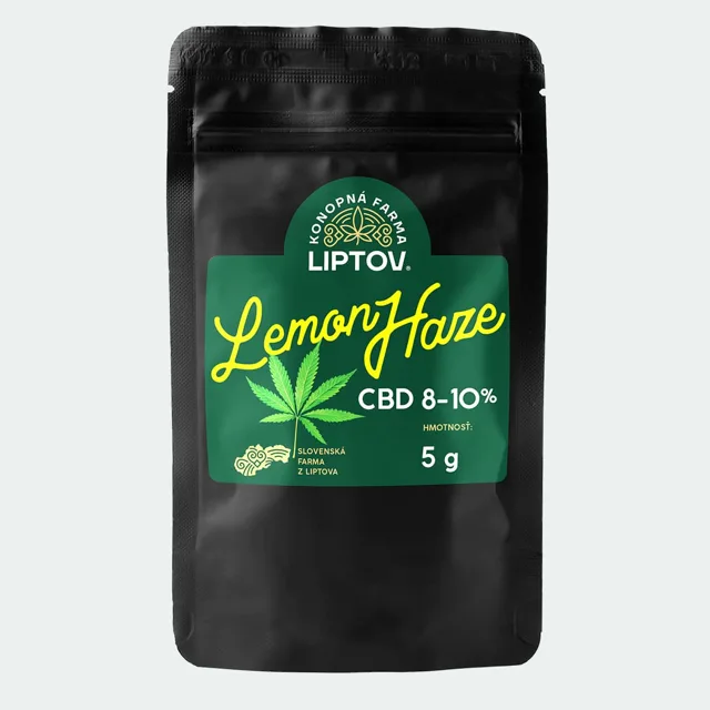 Konopná farma Liptov Liptovský dárkový předmět Lemon Haze 5g