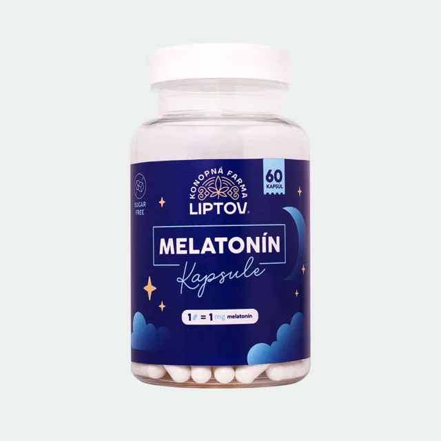 Konopná farma Liptov Melatonin kaps