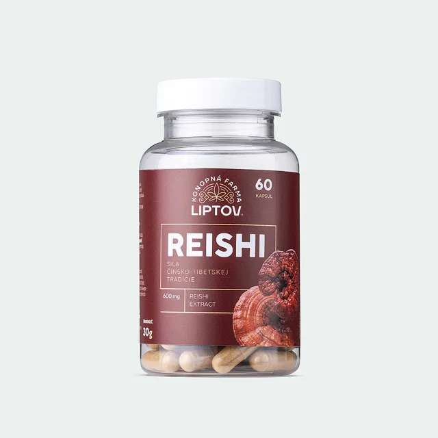 Konopná farma Liptov Reishi - kapsle