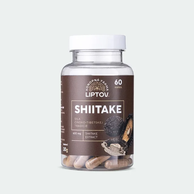 Konopná farma Liptov Shiitake - kapsle