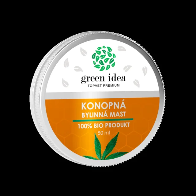 Konopná mast 50 ml – Green idea