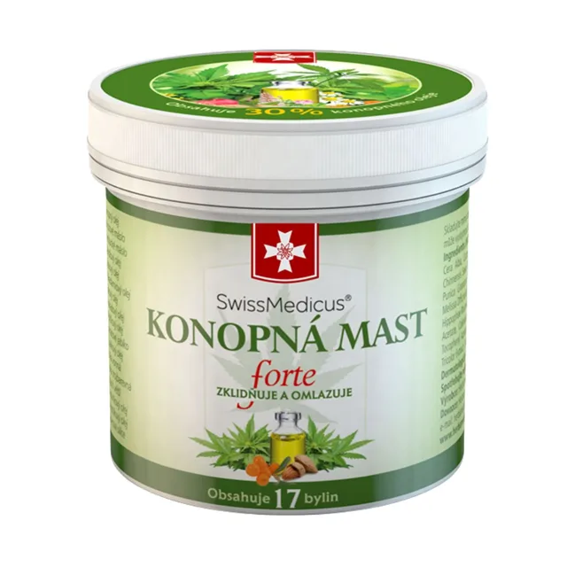 Konopná mast Forte - 50 ml - SwissMedicus