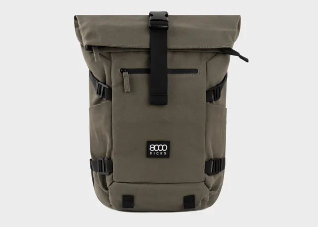 Konopný batoh – Nomad Backpack - Tmavě zelená - 8000Kicks