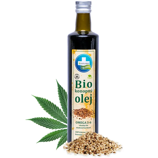 Konopný olej 100% BIO - Annabis - 250 ml Balení: 500 ml
