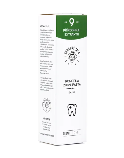 Konopný Táta Konopná zubní pasta 75 ml