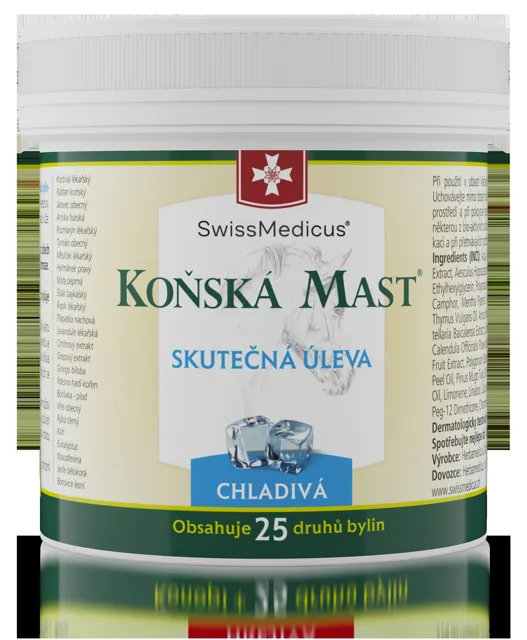 Koňská mast chladivá 250ml