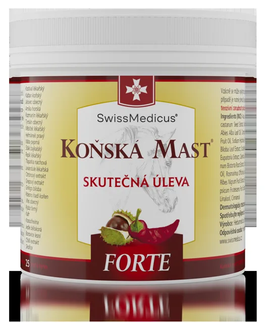 Koňská mast forte hřejivá 250ml