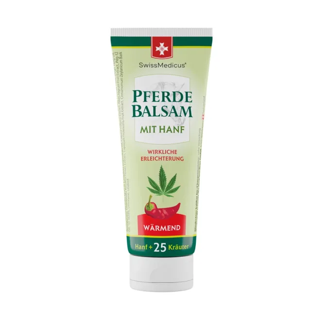 Koňská mast s konopím hřejivá - 75 ml - SwissMedicus