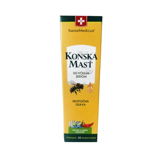 Koňská mast se včelím jedem - 75 ml - SwissMedicus