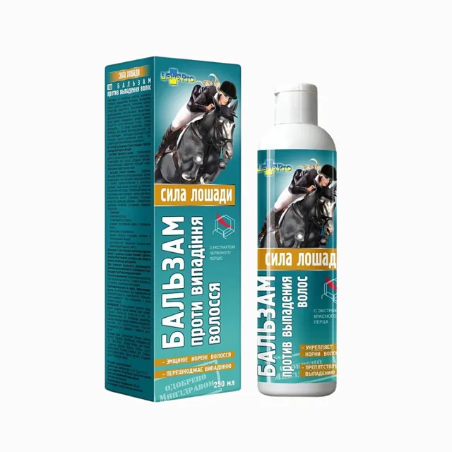 KONSKÁ SILA balzám na vlasy proti vypadávání - 250 ml - LekoPro