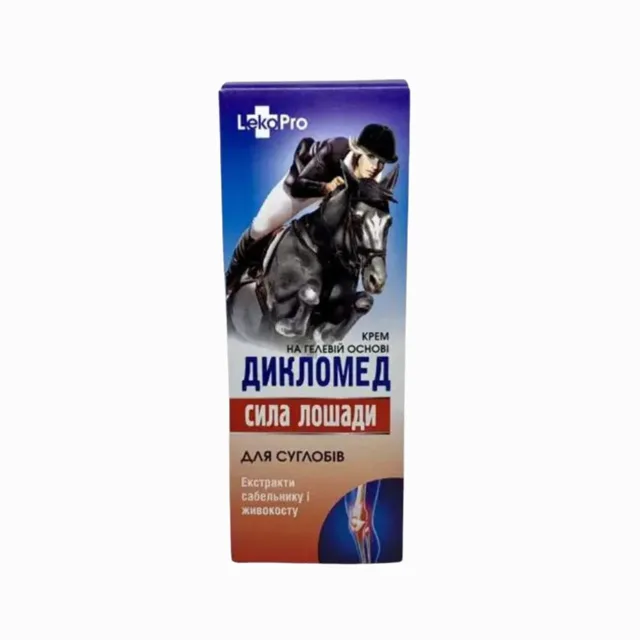 KOŇSKÁ SÍLA krémový gel DICLOMED - 75 ml - LekoPro
