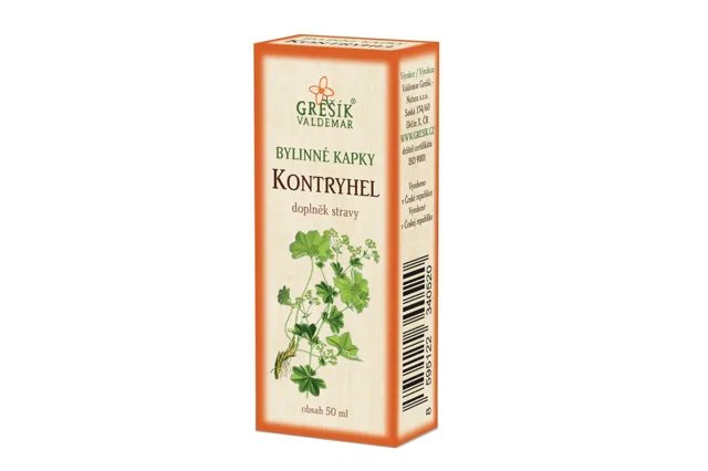 Kontryhel - Bylinné kapky