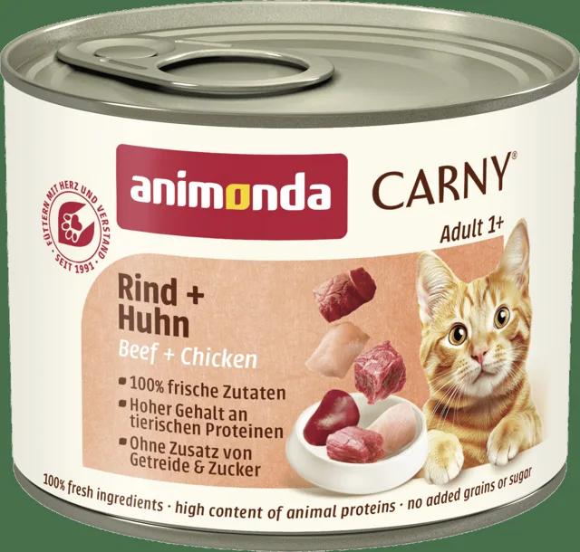 Konzerva ANIMONDA Carny Adult hovězí+kuřecí 200g