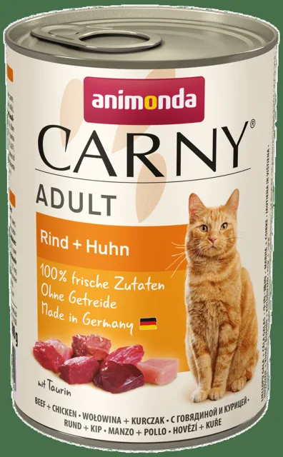 Konzerva ANIMONDA Carny Adult hovězí + kuřecí 400g