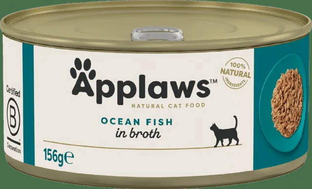 Konzerva Applaws Cat Tin Ocean Fish 156 g