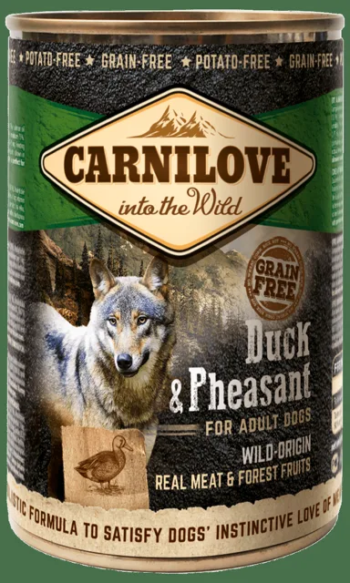 Konzerva Carnilove Wild Meat Duck & Pheasant 400g