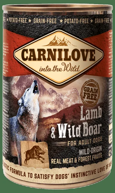 Konzerva Carnilove Wild Meat Lamb & Wild Boar 400g