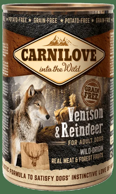 Konzerva Carnilove Wild Meat Venison & Reindeer 400g