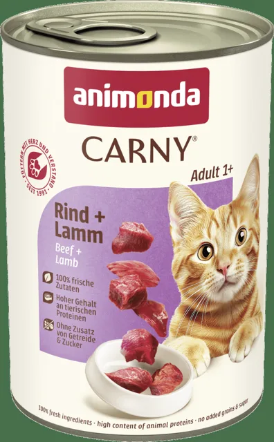 Konzerva Carny Adult hovězí+jehně 400g