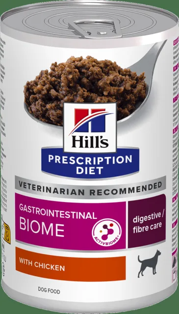 Konzerva Hill's Prescription Diet Gastrointestinal Biome s kuřetem 370g