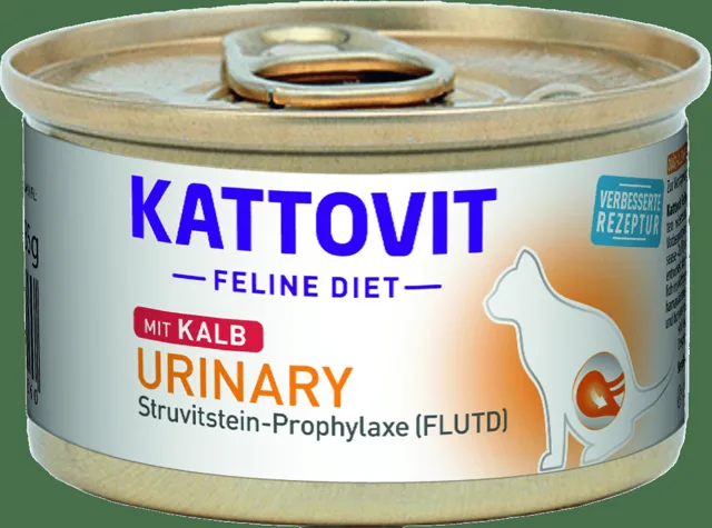 Konzerva Kattovit urinary telecí 85g