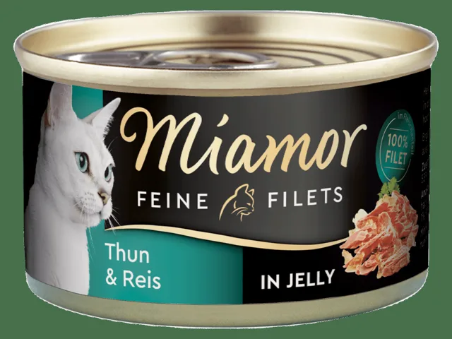 Konzerva MIAMOR Feine Filets tuňák + rýže v želé 100g