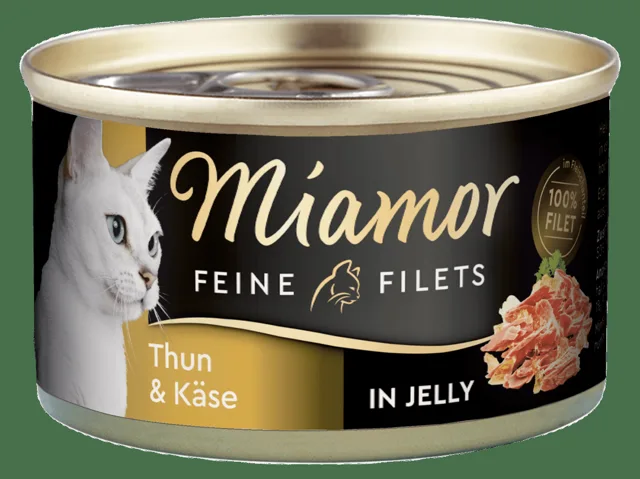 Konzerva MIAMOR Feine Filets tuňák + sýr v želé 100g