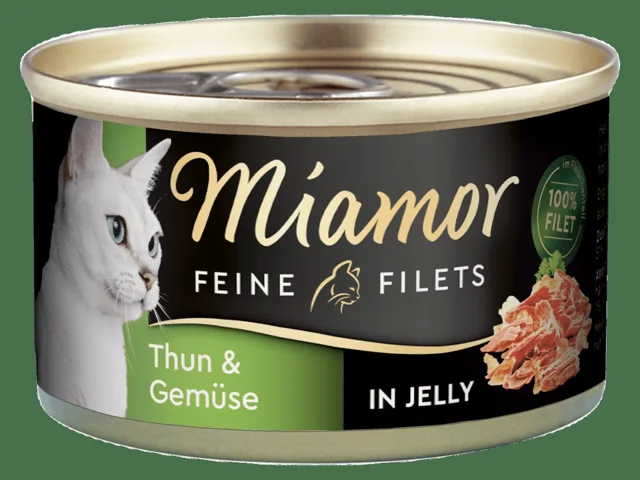 Konzerva MIAMOR Feine Filets tuňák + zelenina v želé 100g