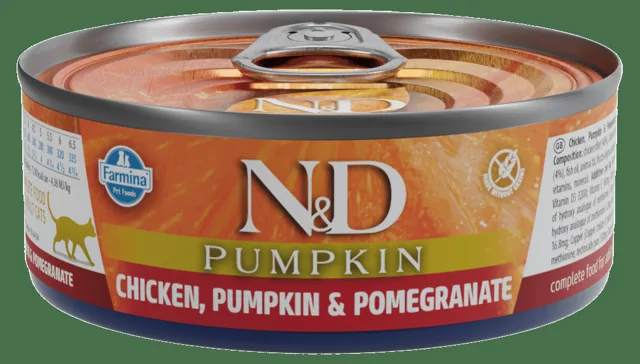 Konzerva N&D Cat Pumpkin Chicken&Pomegranate 70g