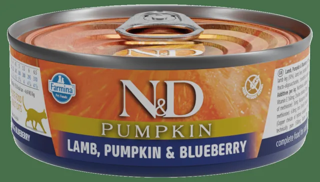 Konzerva N&D Cat Pumpkin Lamb&Blueberry 70g