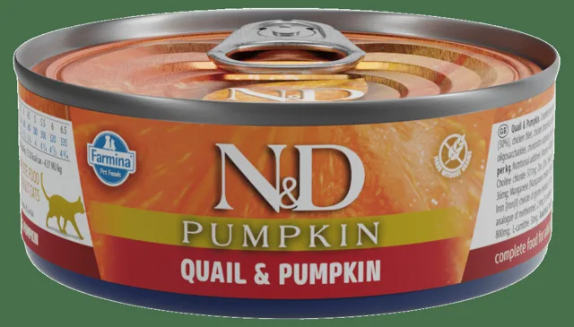 Konzerva N&D Cat Pumpkin Quail 70g
