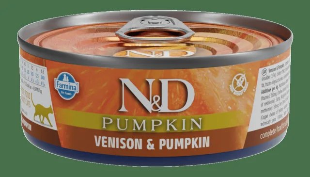 Konzerva N&D Cat Pumpkin Venison 70g